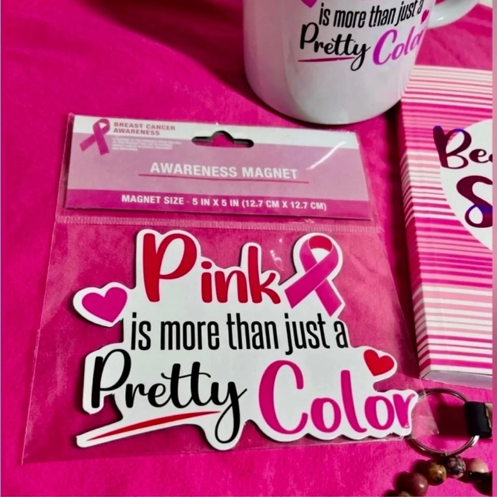 Breast Cancer Awareness mug pen